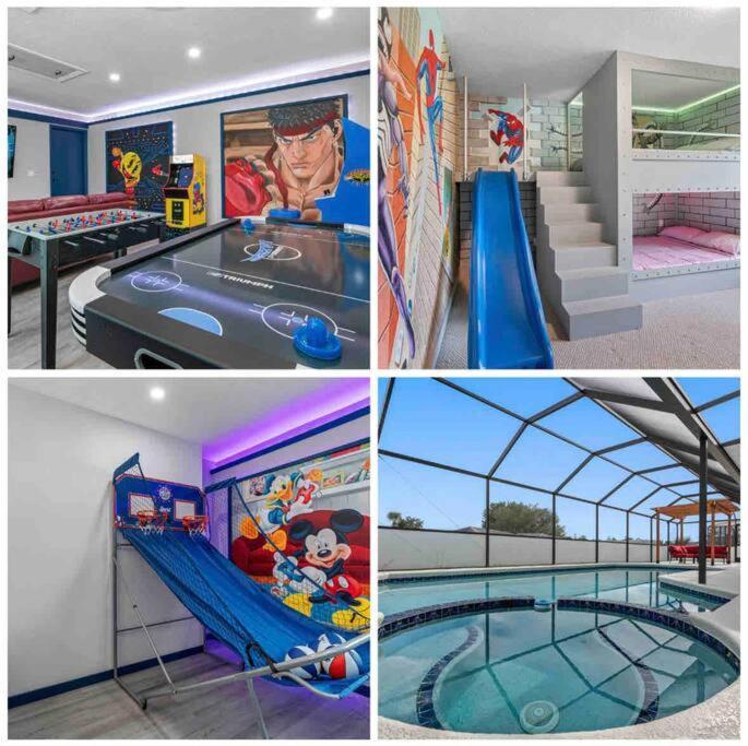 13 Mins From Disney Arcade, Private Pool, & Themed Rooms Орландо Екстериор снимка