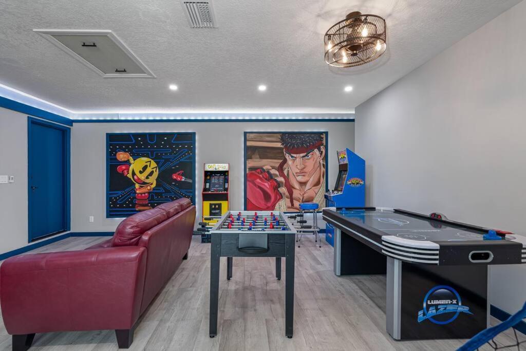 13 Mins From Disney Arcade, Private Pool, & Themed Rooms Орландо Екстериор снимка