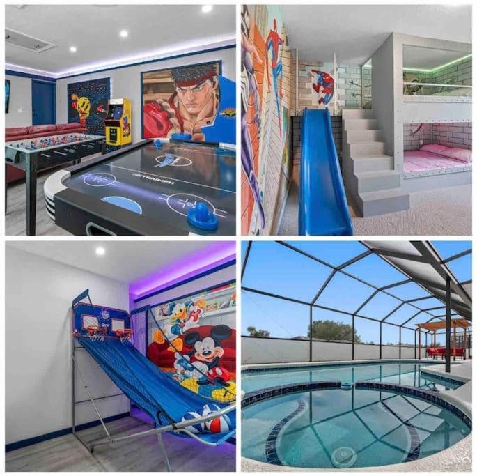 13 Mins From Disney Arcade, Private Pool, & Themed Rooms Орландо Екстериор снимка